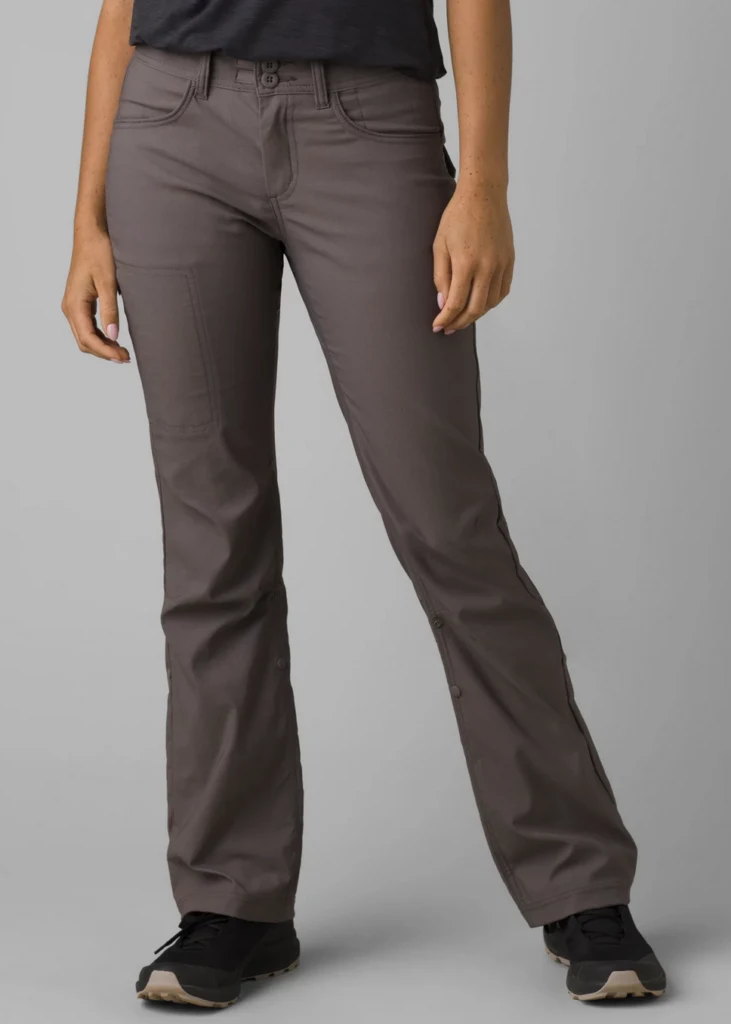 prAna Halle II pants are one of the best all-around hiking pants for women and come in a jogger style
