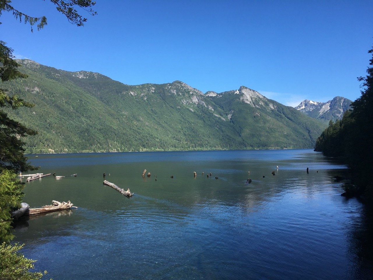 Chilliwack Lake Provincial Park is has camping near Vancouver