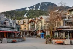 Wandering through Whistler Village is one of the best free things to do in Whistler