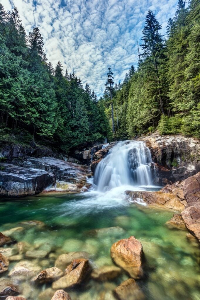 Lower Falls at Golden Ears Provincial Park