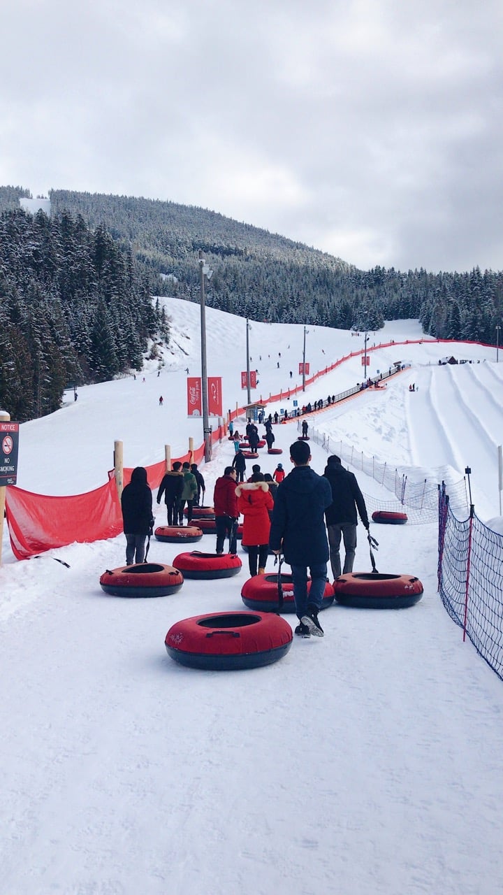 The tube park is one of the best things to do in Whistler