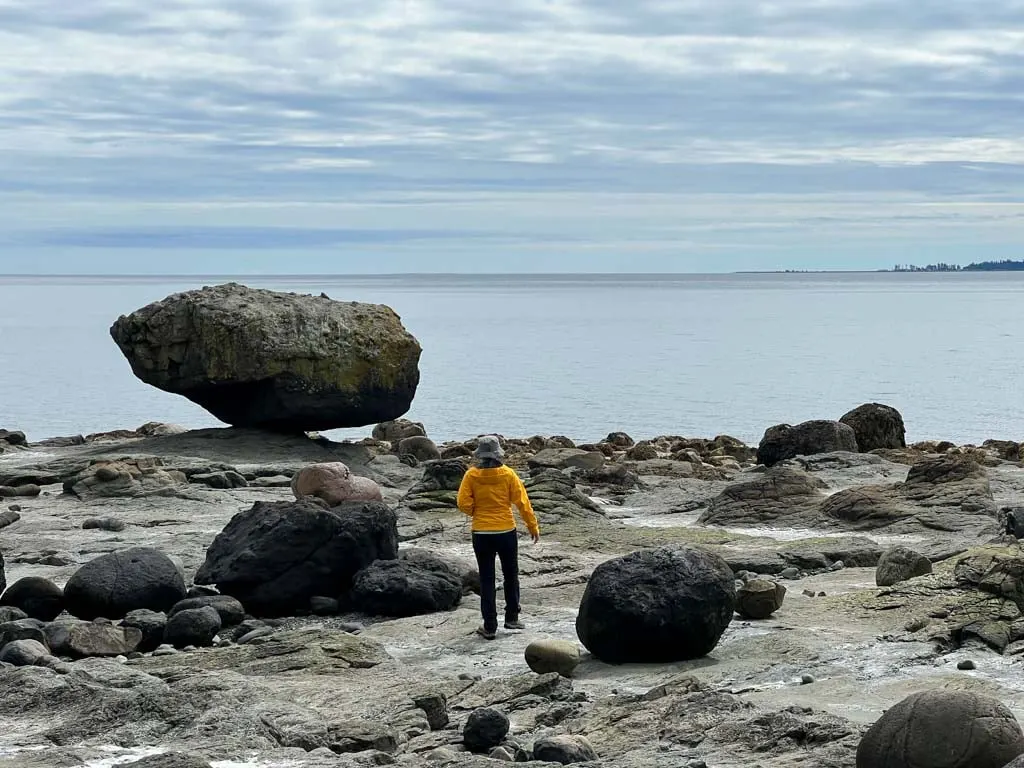 Balance Rock in Haida Gwaii