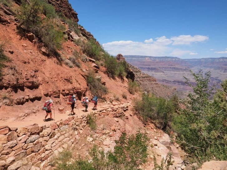 Hike the Bright Angel Trail in the Grand Canyon