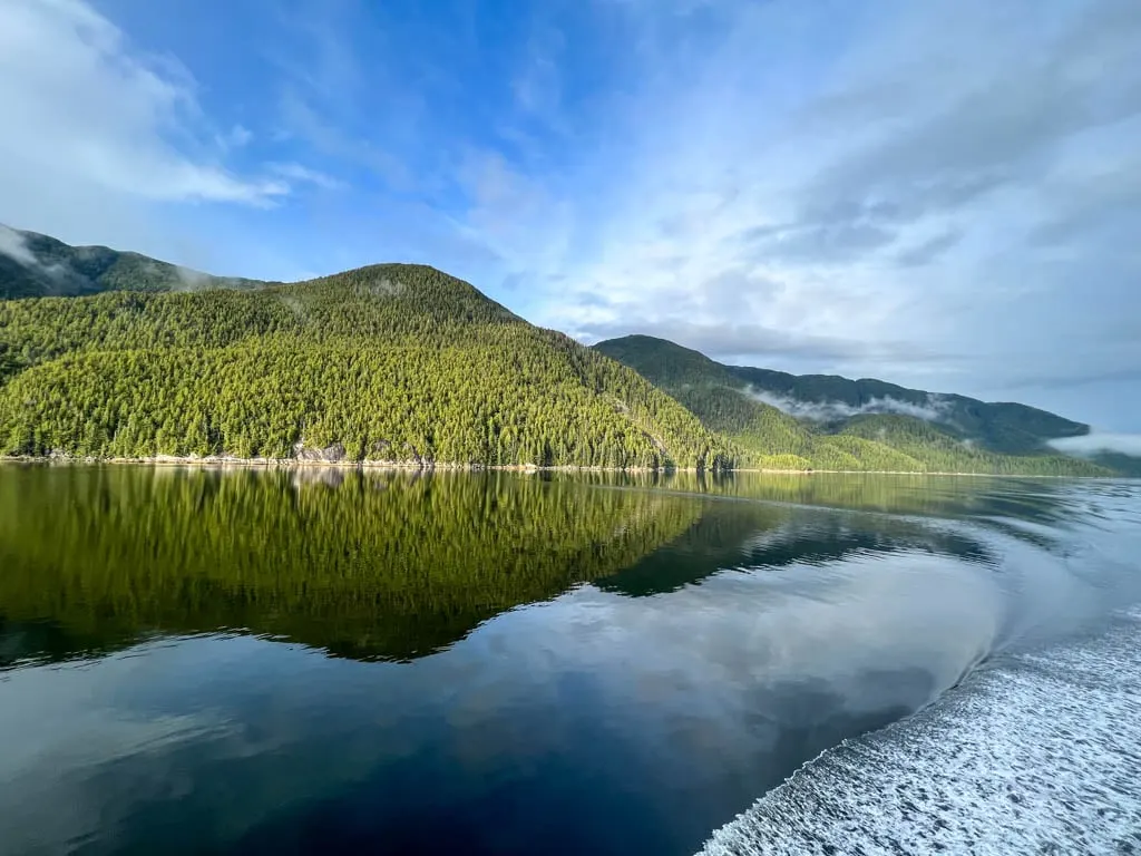 Incredible scenery on the Inside Passage ferry