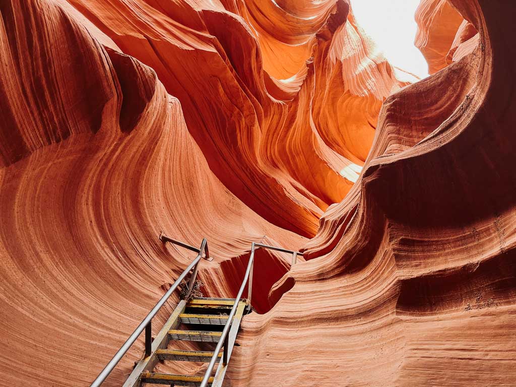Lower Antelope Canyon - one of the must-see spots on an Arizona road trip