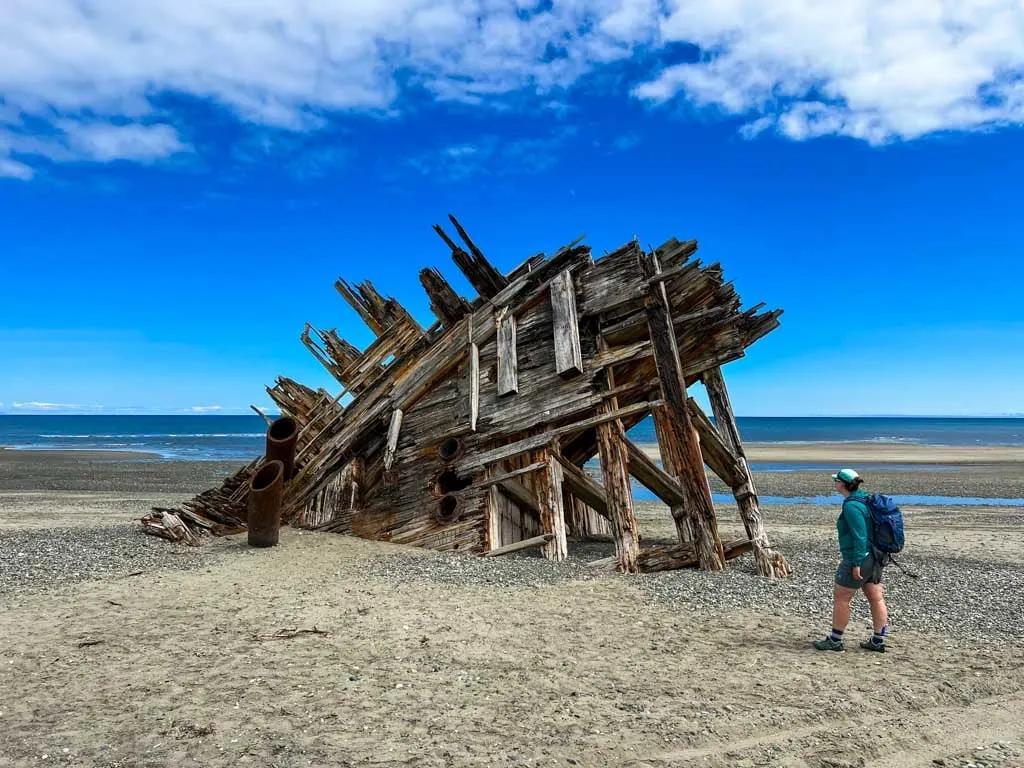 Pesuta Shipwreck Trail in Haida Gwaii