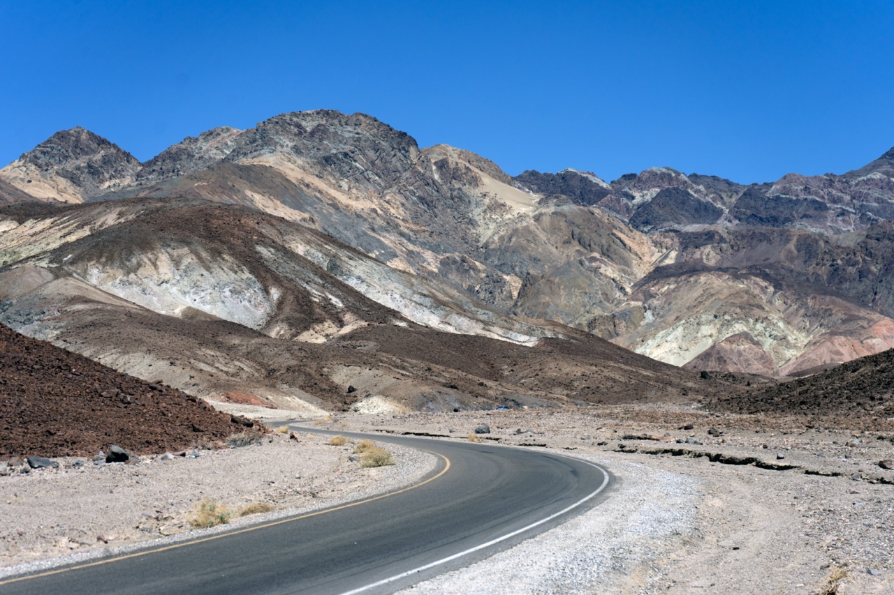 View from Artist's Drive in Death Valley