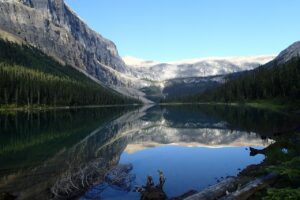 Luellen Lake on the Sawback Trail in Banff National Park