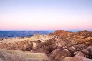 Zabriskie Point - one of the best things to do in Death Valley National Park
