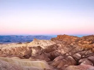 Zabriskie Point - one of the best things to do in Death Valley National Park