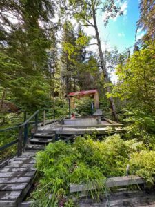 Higu Isgwit hot springs in the Nass Valley