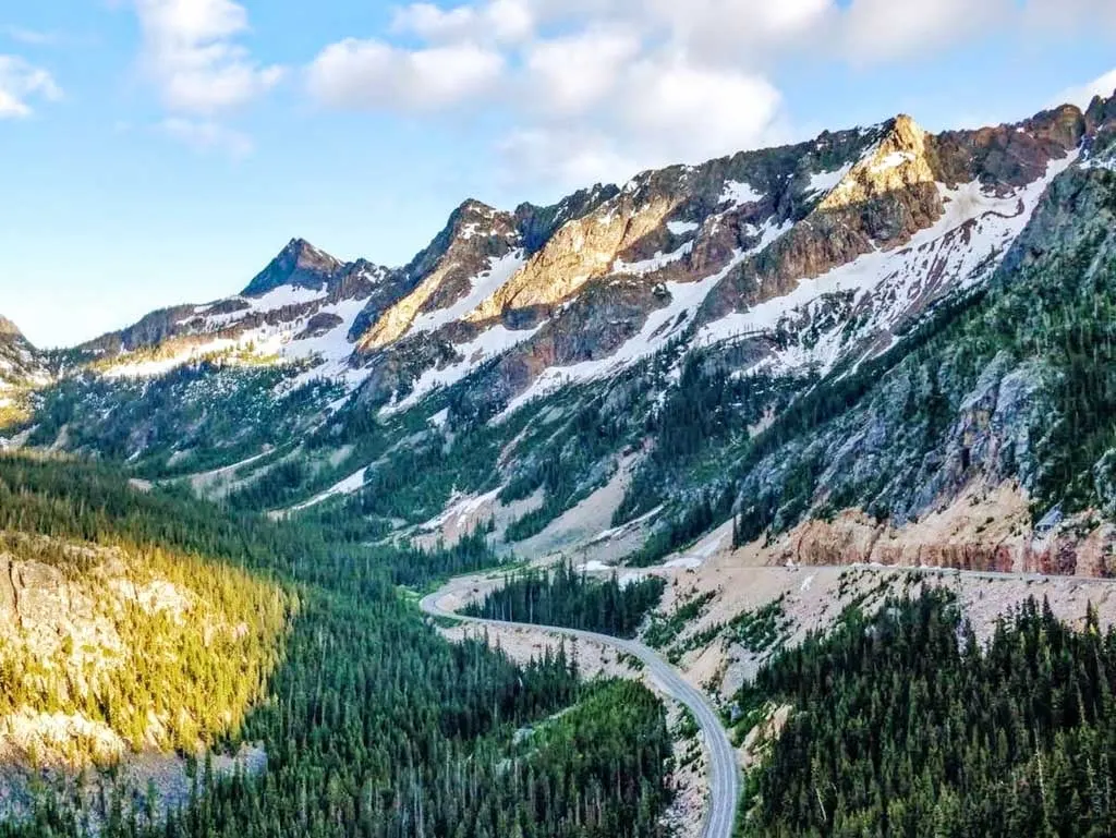 North Cascades Highway - one of the best Washington road trips
