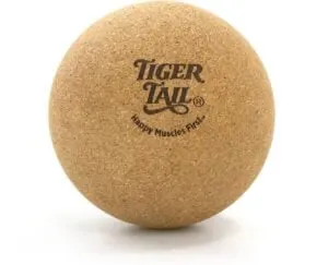 A cork massage ball is a great stocking stuffer for hikers becauase it is lightweight and easy to use on the trail. 