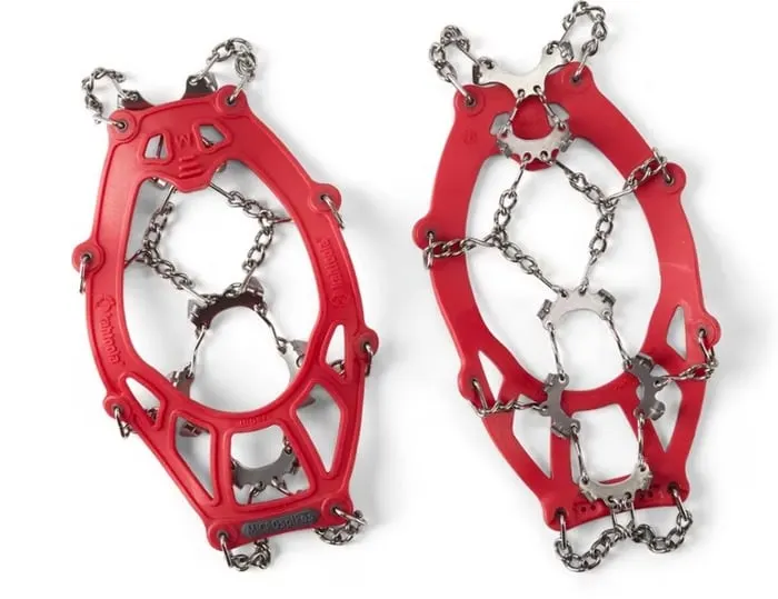 A pair of Kahtoola microspikes - Microspikes vs. crampons - which is better?