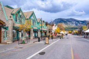 Downtown Canmore, Alberta