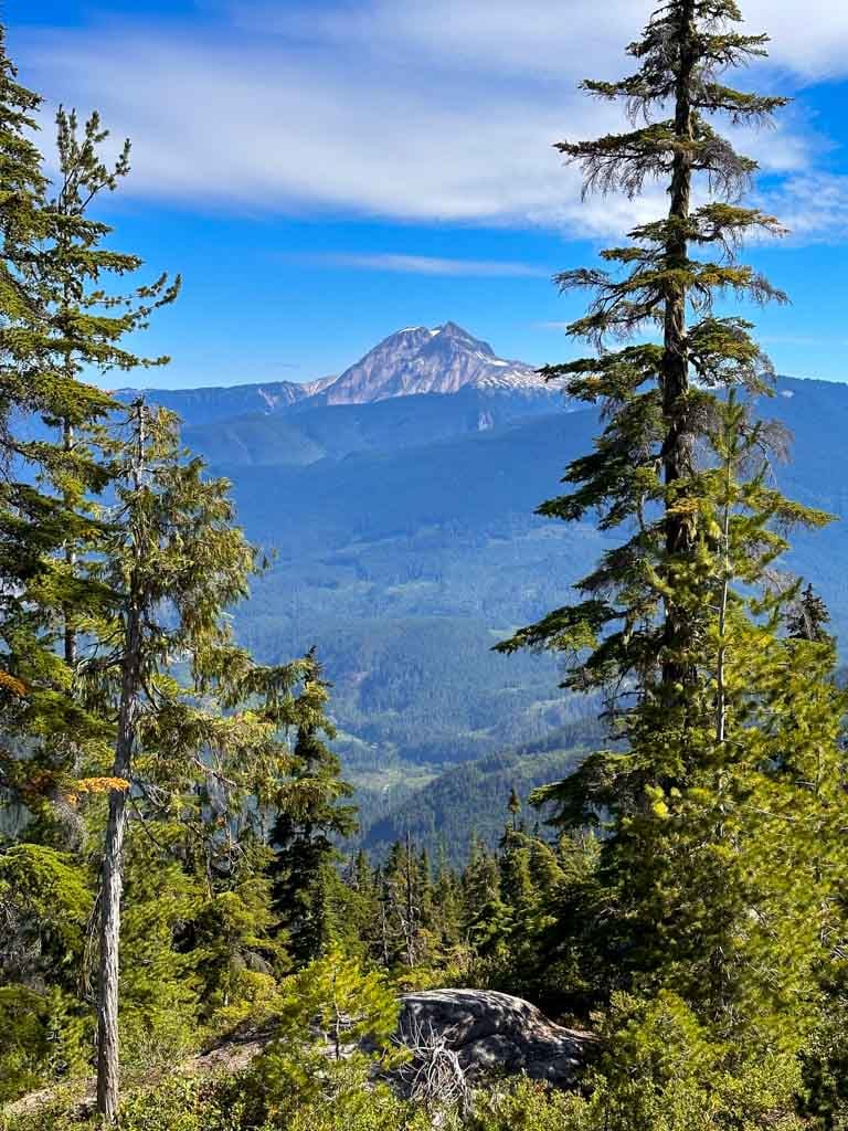 Mount Garibaldi/Nch'kay seen from Al's Habrich Ridge trail