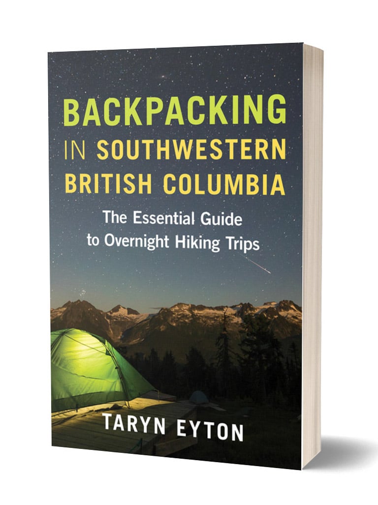 3D cover of Backpacking in Southwestern British Columbia Book