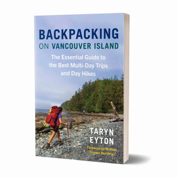 3D book cover for Backpacking on Vancouver Island