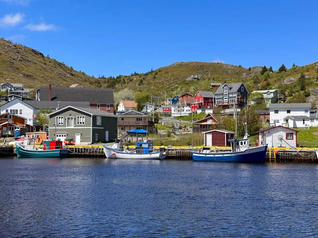 The picturesque fishing village of Petty Harbour, Newfoundland