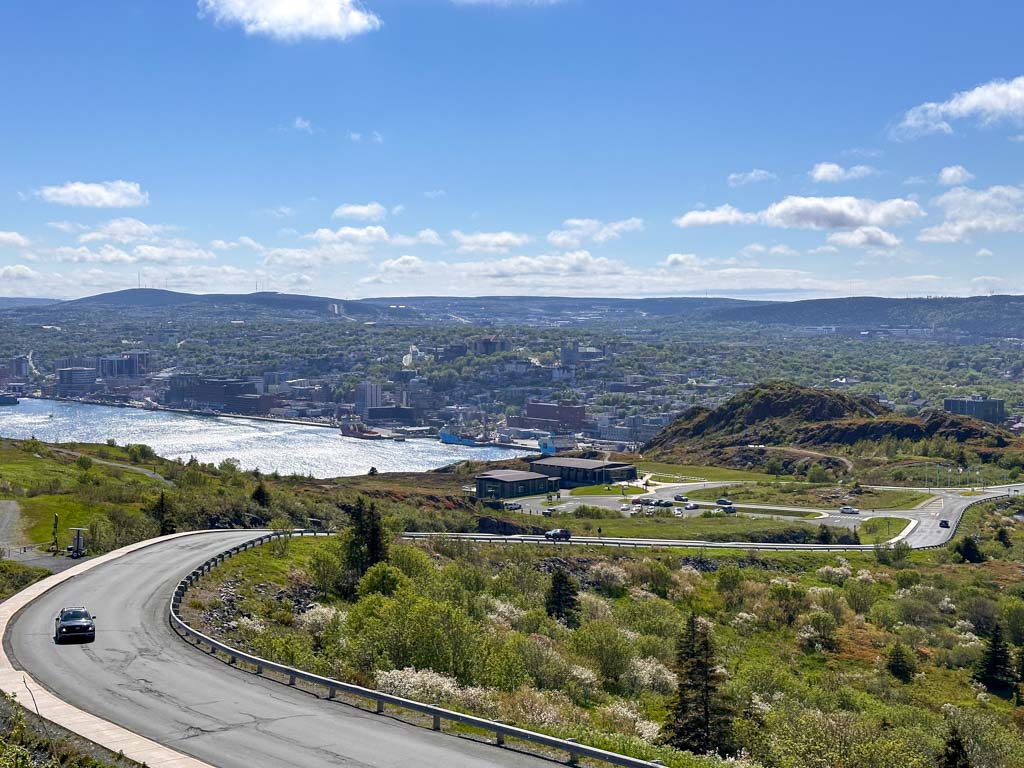 View of downtown St. John's from Signal Hill