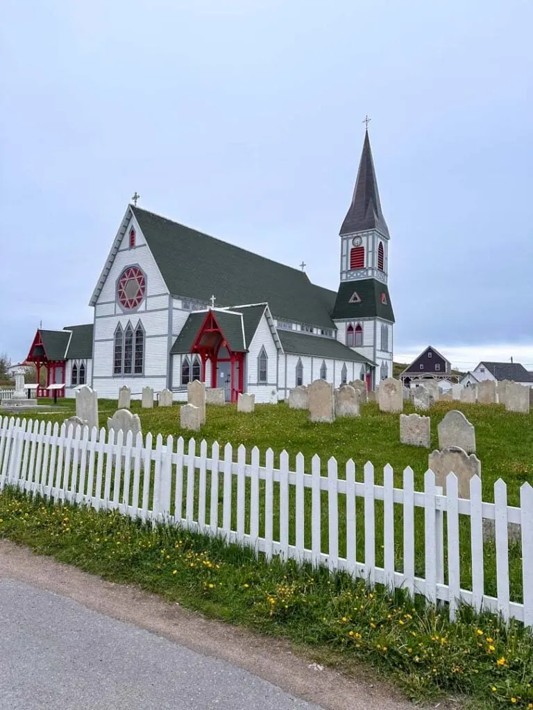 St. Paul's Anglican Church in Trinity, Newfoundland