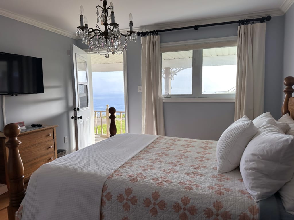 Inside one of the rooms at Broadview House B&B in Twillingate