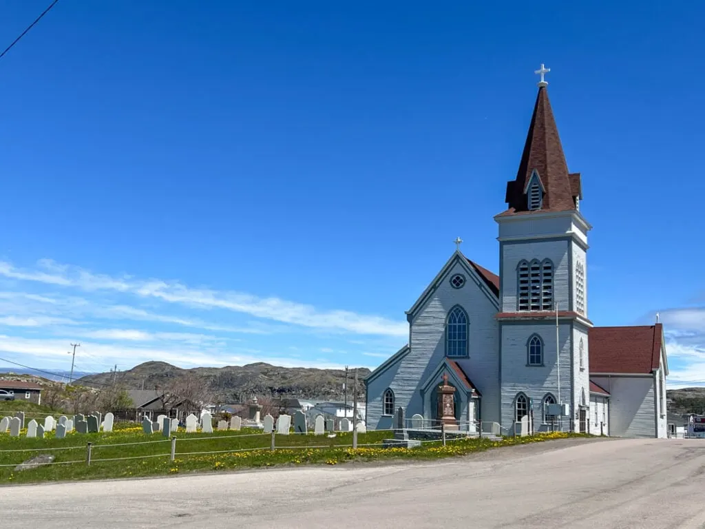 St. Andrew's Anglican Church in Fogo, Newfoundland