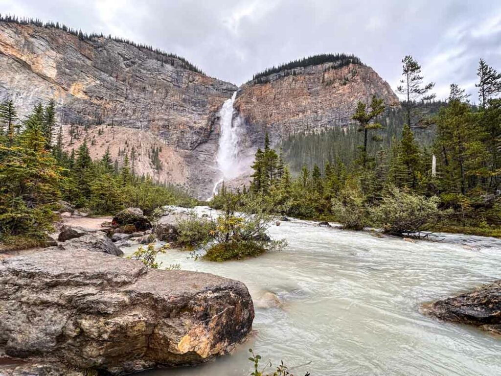 Takakkaw Falls in Yoho National Park