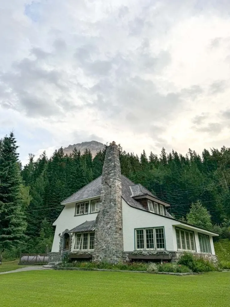 Historic house in Field, BC