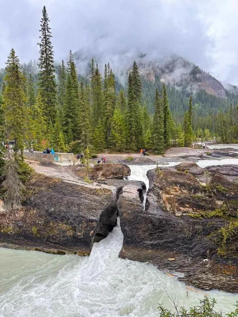 Natural Bridge in Yoho National Park