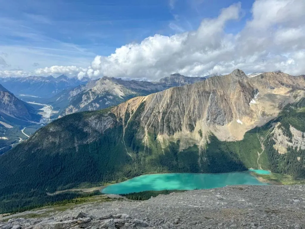 The view from Paget Peak