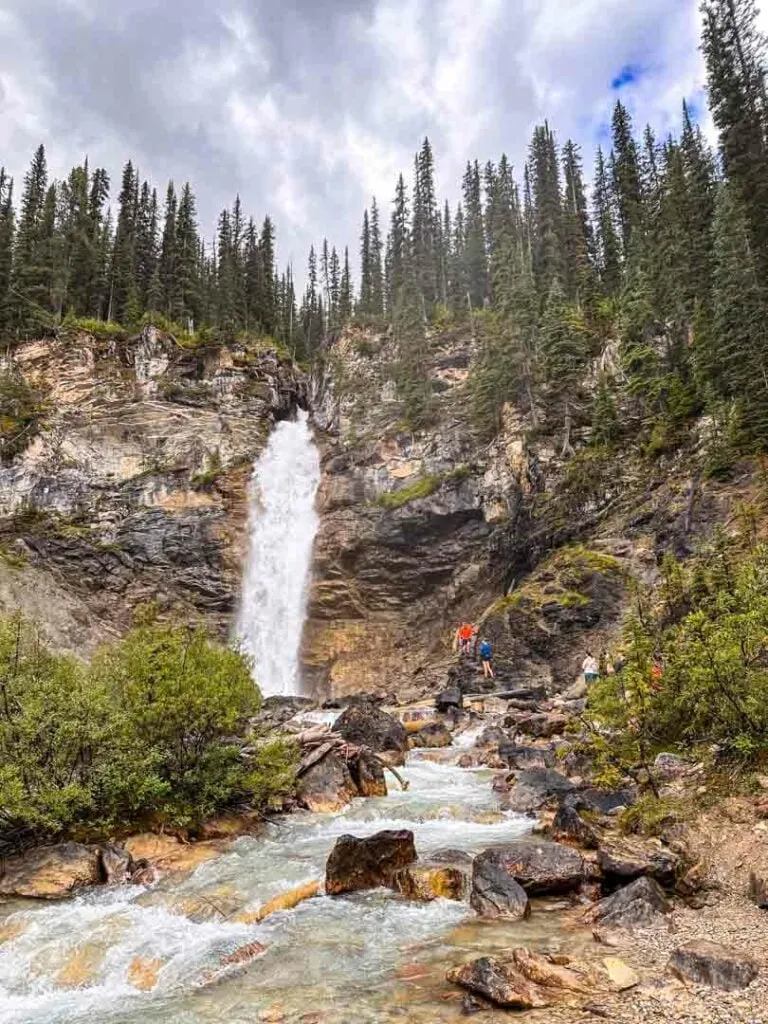 Laughing Falls in Yoho National Park