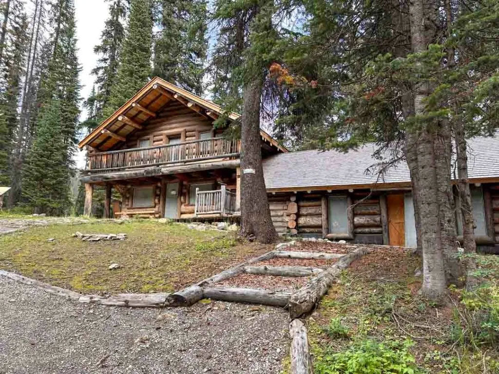 The Twin Falls Chalet in Yoho National Park