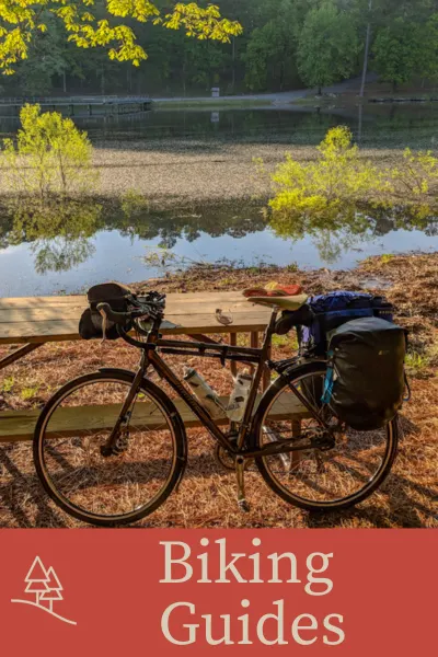 Biking trails guide category button