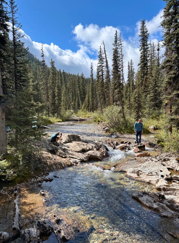 View from the bridge over Healy Creek on the way to Egypt Lake