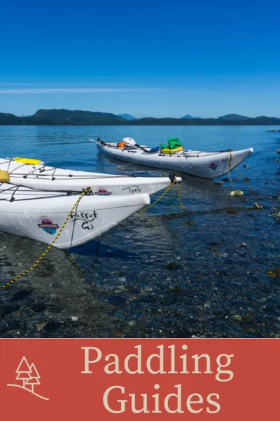 Paddling guides category button