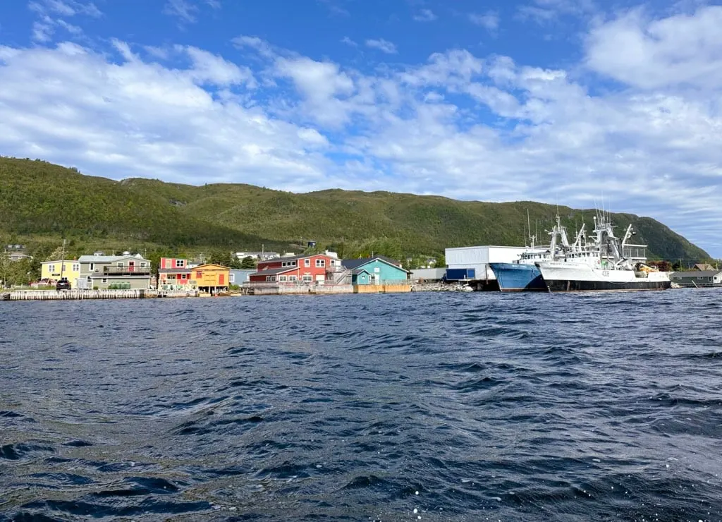 Woody Point Newfoundland seen from Bonne Bay