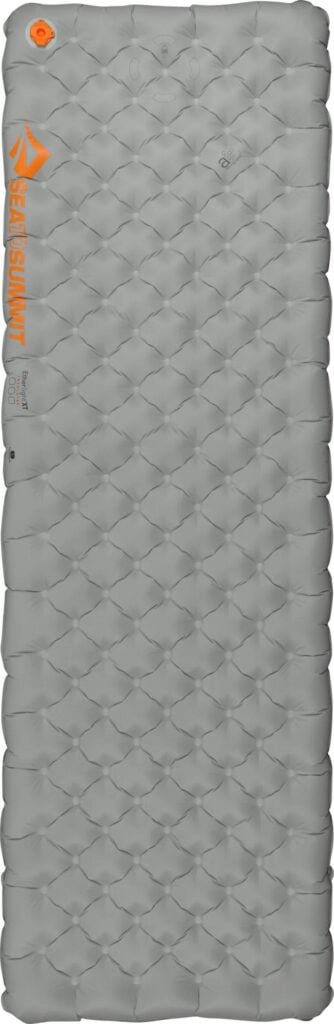 Overhead shot of the Sea to Summit Ether Light XT sleeping pad in long/wide. 