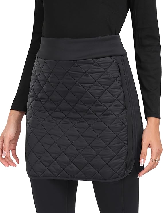 MoFiz Quilted Puffer Skirt