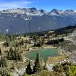 Harmony Lake on Whistler Mountain