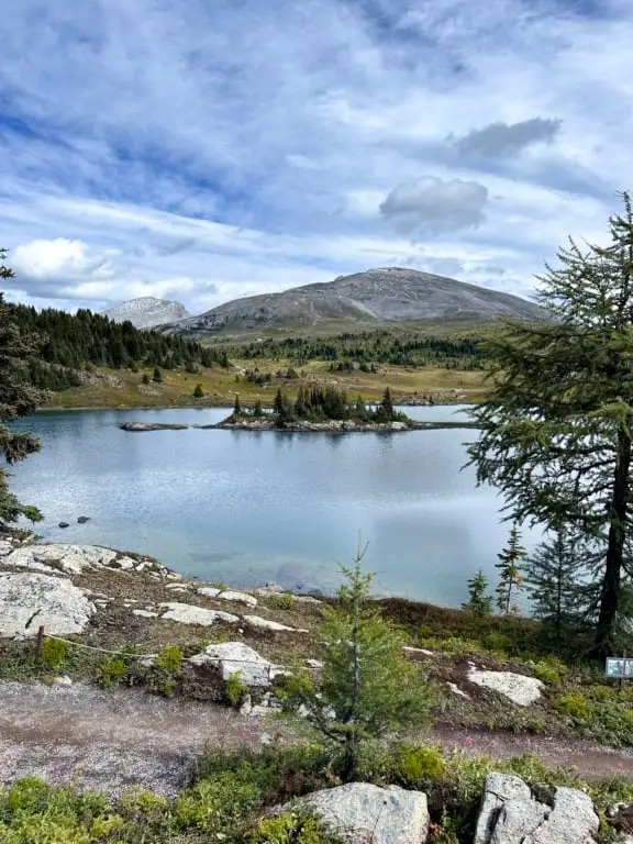 View of Rock Isle Lake