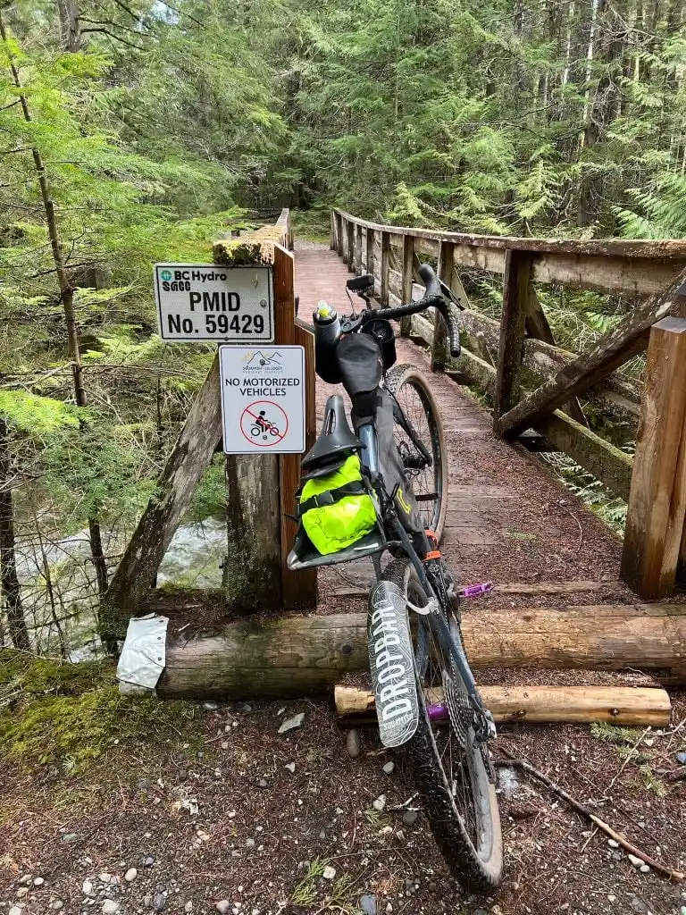 Bridge over Roe Creek near Shadow Lake