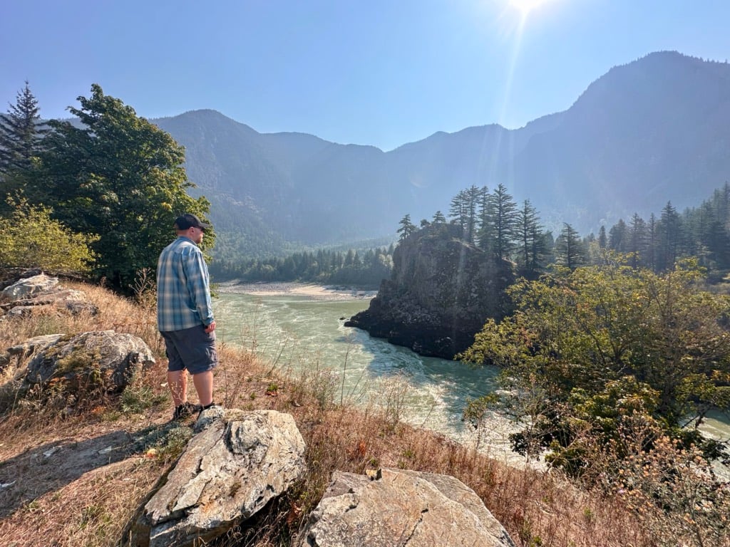 Lady Franklin Rock in the Fraser Canyon