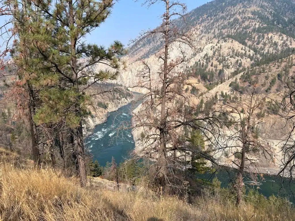 View of the Thompson River from Skihist Park
