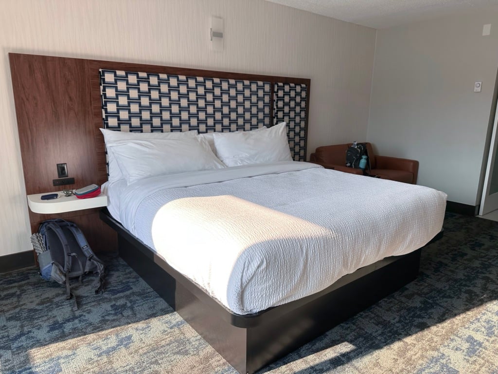 A recently renovated room at the Windsor Motel in Hope