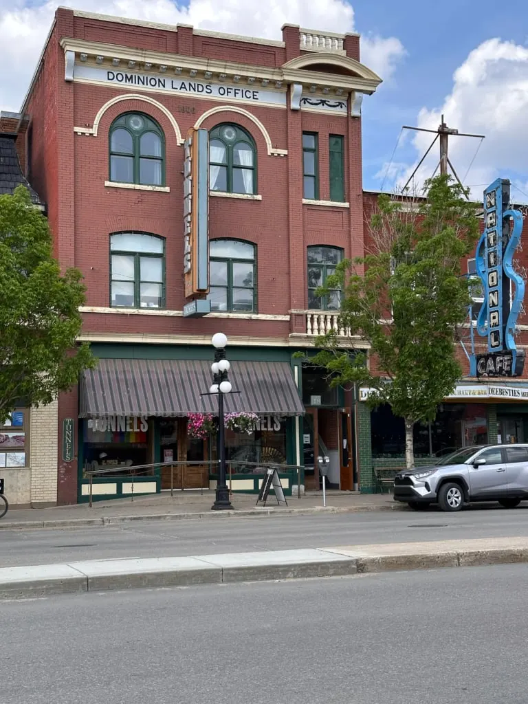 An old building in Moose Jaw, Saskatchewan