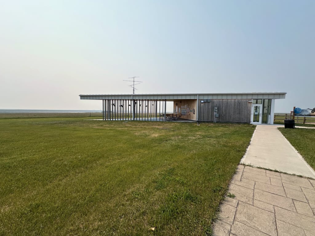 The interpretive centre at Last Mountain Lake Migratory Bird Sanctuary