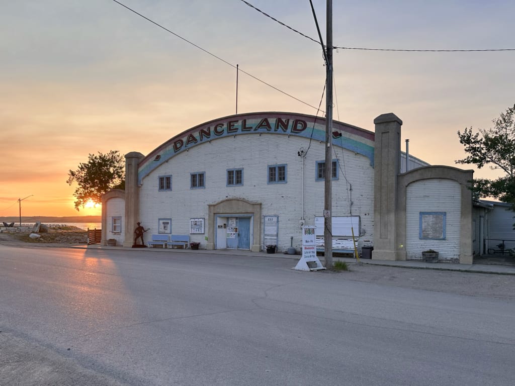 The Danceland dancehall in Manitou Beach, Saskatchewan