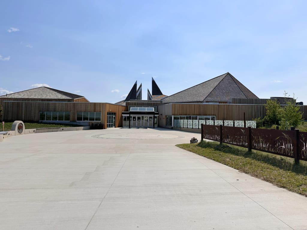 Exterior of the Wanuskewin Heritage Park