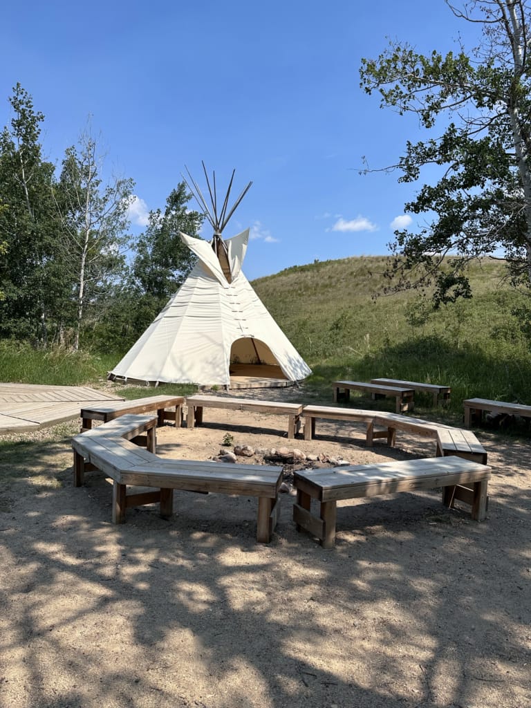 Tipi at Wanuskewin Heritage Park